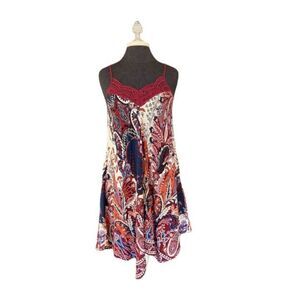 Paisley Slip Dress (Medium)